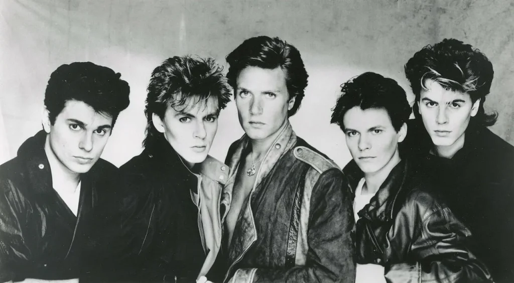 Duran Duran actuando en directo